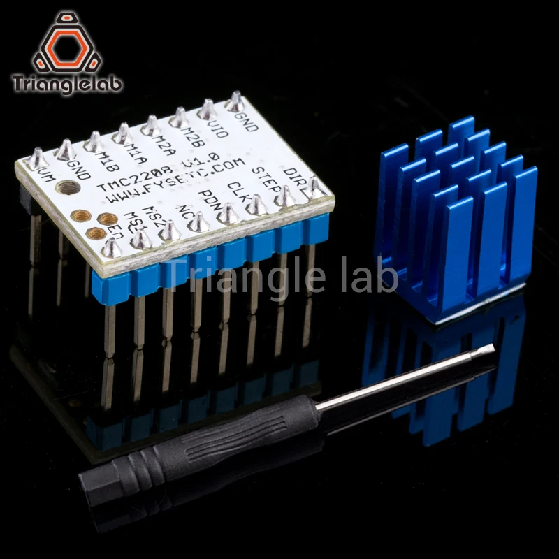 Trianglelab 3D принтер TMC2208 шаговый двигатель Mute драйвер ультра бесшумный контроллер