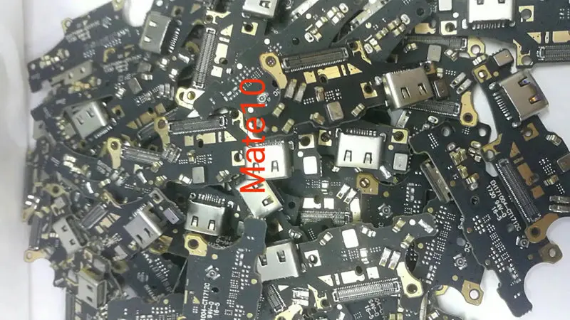 10pc/lots BINYEAE USB Plug Charge Board Charger Module Repair part For Huawei Mate 10 Mate10 Smartphone | Мобильные телефоны и