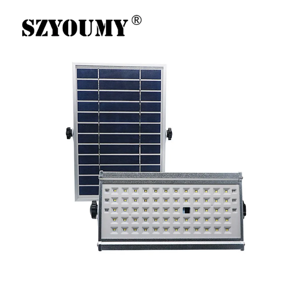 SZYOUMY 65 Led Солнечный свет супер яркий 1500лм 12 Вт прожектор беспроводной Открытый