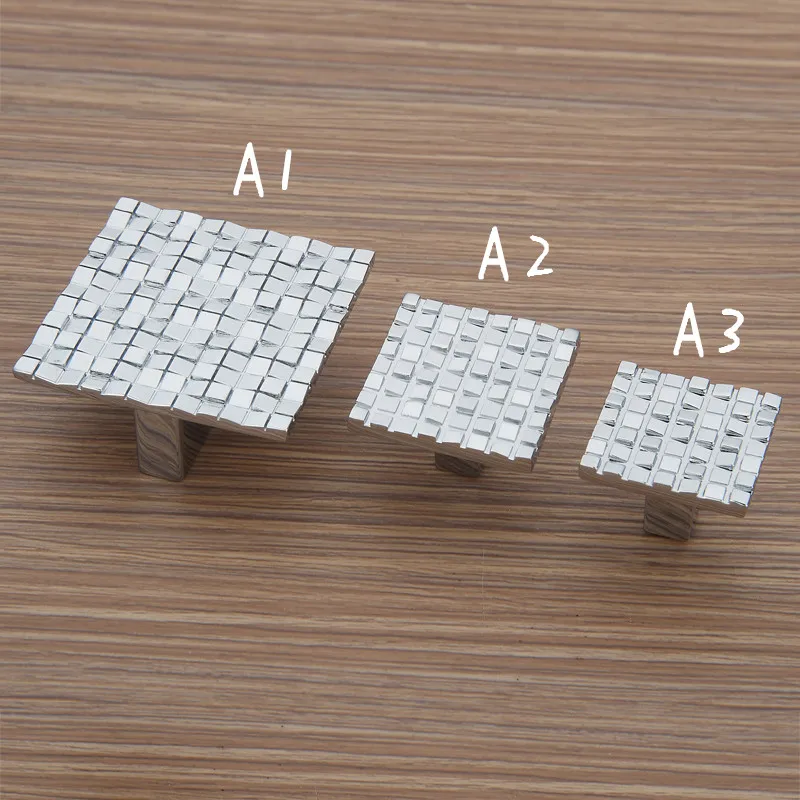 Современный лаконичный дизайн стильные двухцветные ручки шкафа из цинкового