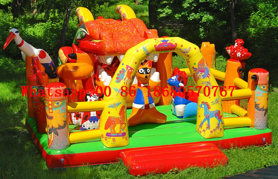 (Китай Гуанчжоу) надувные горки замки для бассейна препятствия тропинки | Спорт и