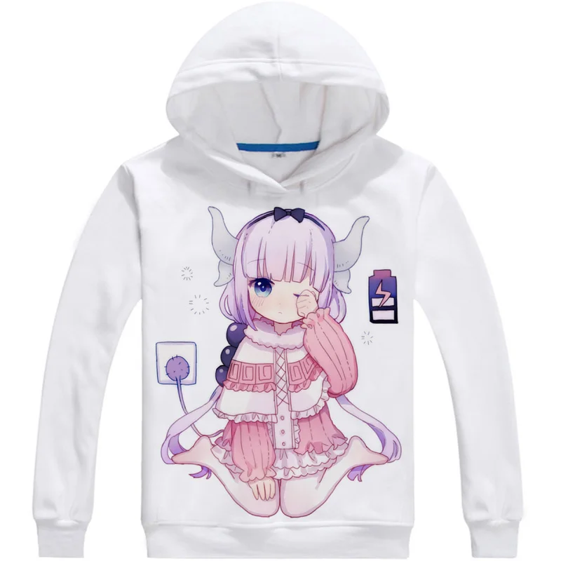 Толстовка Miss Kobayashi's Dragon Maid куртка пальто Tohru косплей Kobayashi san Chi без горничной