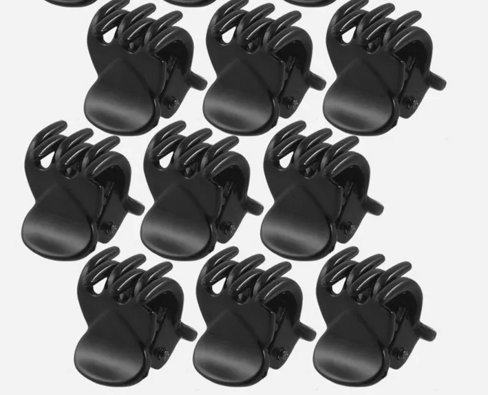 Черные металлические шпильки для укладки волос тонкие u образные заколки набор