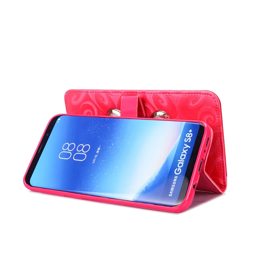 Роскошный песочные часы PU кожаный чехол для Samsung Galaxy S9 S8 Plus S7 S6 Edge S5 зыбучий песок