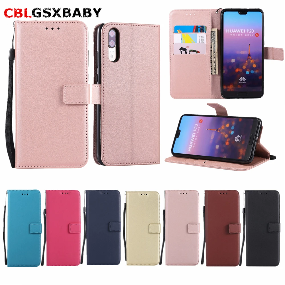 CBL P7 P8lite2017 P9 P10 LITE 2017 роскошный кожаный флип кошелек чехол для телефона Huawei P20 P20lite