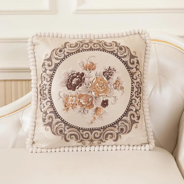 2 шт./лот высокое качество роскошные жаккардовые домашние декоративные подушки