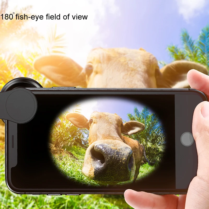

Baseus zoom lens for smartphone fish eye Wide Angle Macro Telescope telephoto lens lente para celular macro lens for phone