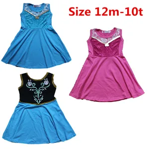 Летнее платье для девочек на день рождения, повседневная одежда, платье Белоснежки, карнавальный костюм, вечерние платья, 2020