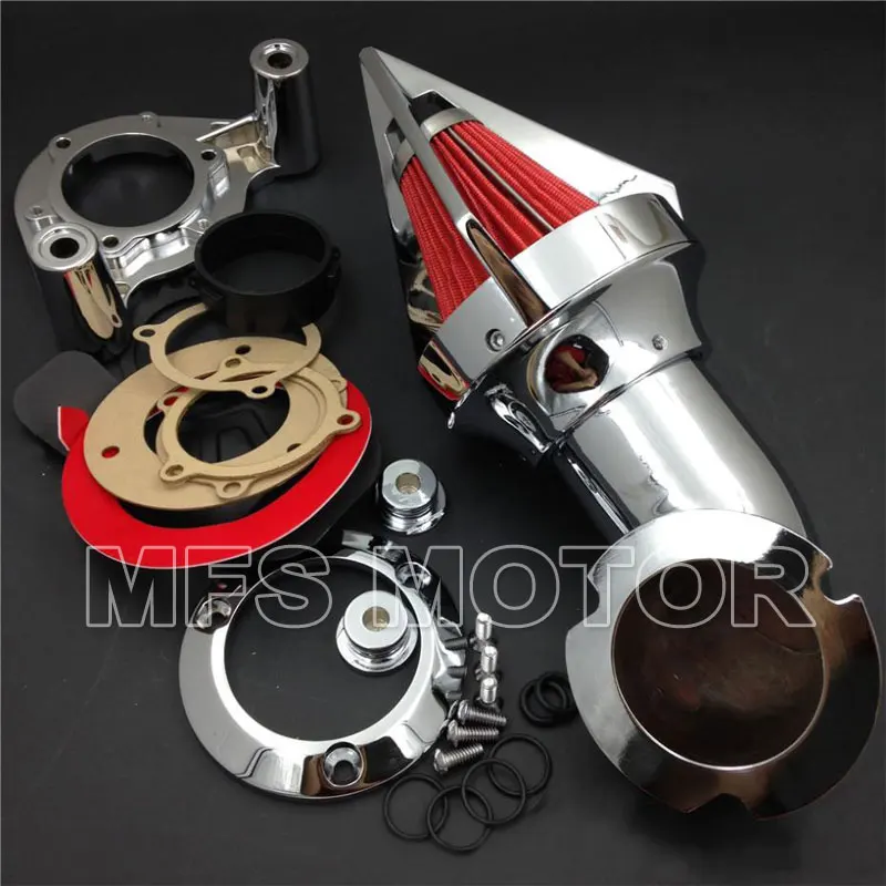 Мотоциклетные аксессуары для Harley Dyna 2008 2012 Electra Glide FLHX Road King хромированный конусный