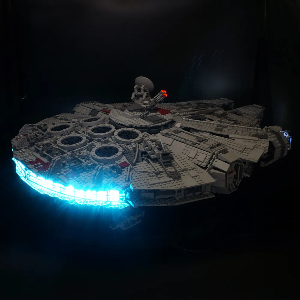 Kyglaring светодиодный светильник комплект для lego 10179 в игрушки тысячелетия Сокол (не