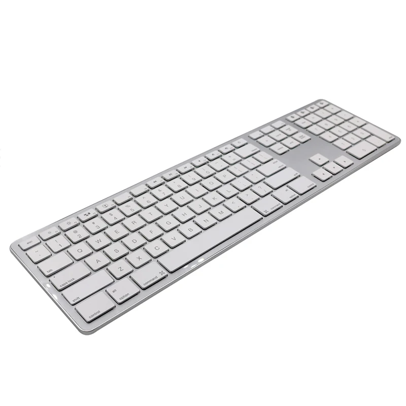 GuHo Ultra Slim Bluetooth беспроводной клавиатура 109 ключи для Apple iOS ipad Android ноутбук с Windows