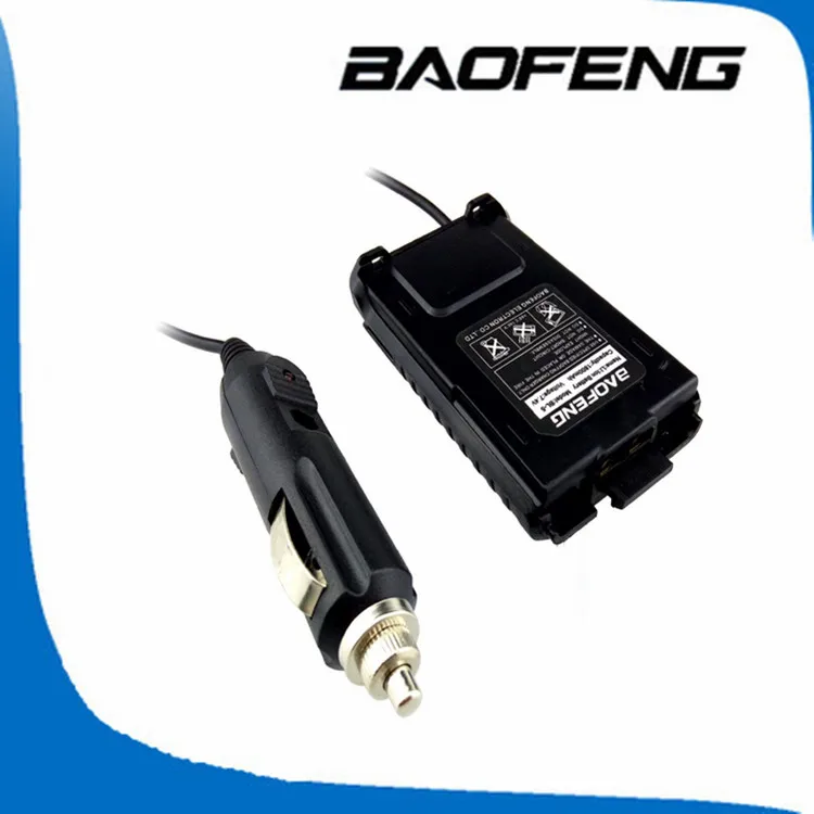Автомобильное зарядное устройство Baofeng для портативной радиостанции UV 5R |