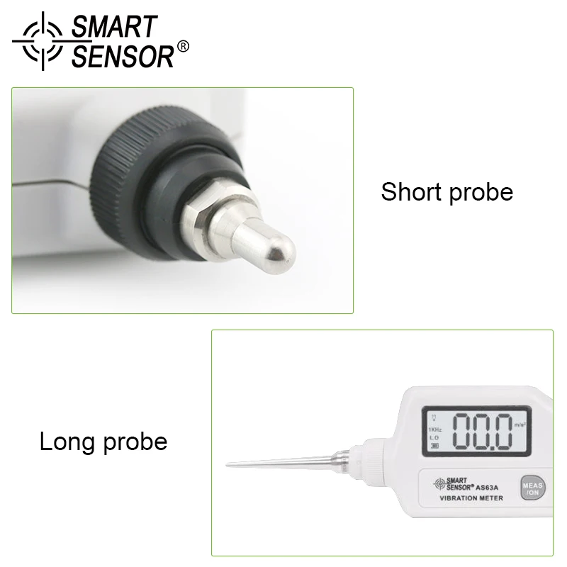Профессиональная цифровая Виброметр 0.1 ~ 199.9 м/с Портативный viberometer Сенсор
