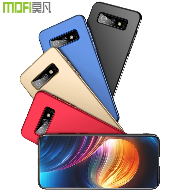 S10 плюс чехол MOFI Полный протектор PC жесткий для samsung S10E принципиально пластиковые