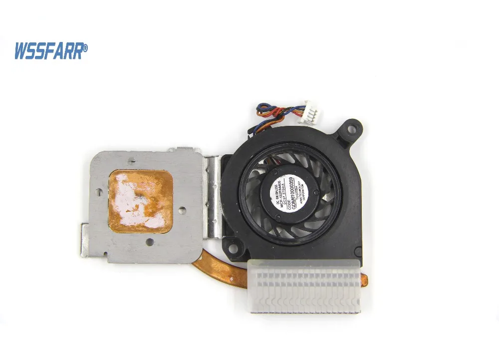 Оригинальные MCF 132PAM05 ноутбук вентилятор радиатора для Toshiba Portege R500 R505 Процессор с
