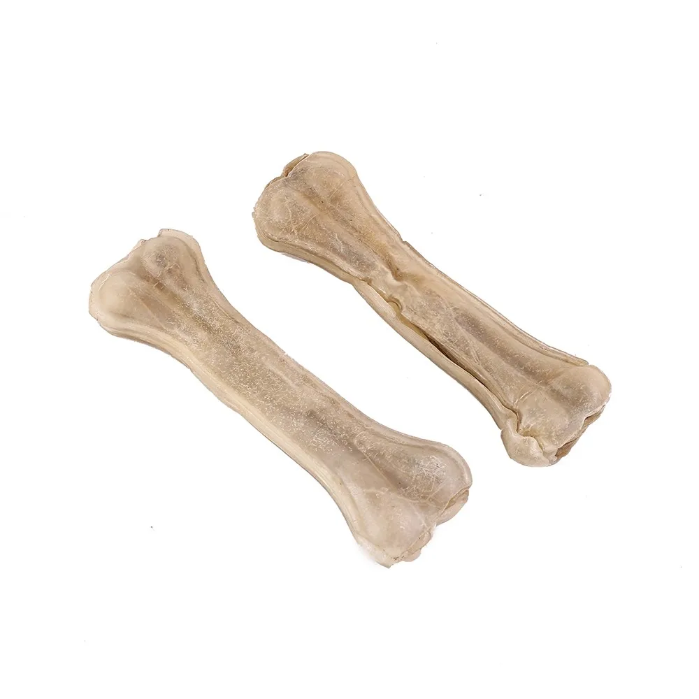 Pet Dog Toy Supplies Chews Toys Leather Cowhide Bone Molar Teeth Clean Stick Food Treats Dogs Bones for Puppy Accessories