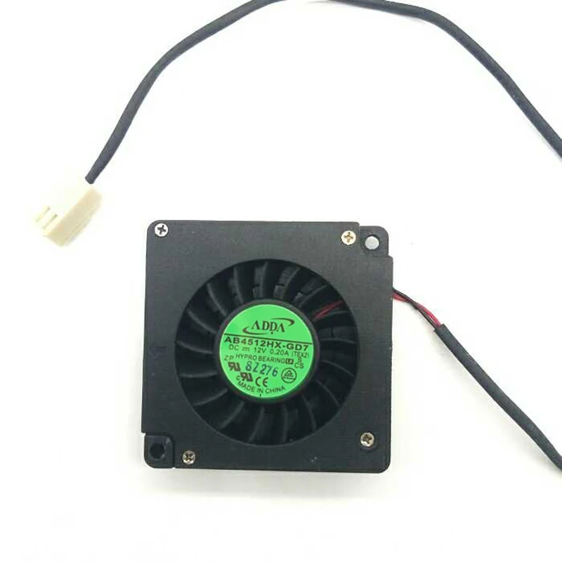 Оригинальный ADDA AB4512HX GD7 4510 45*45*10 мм 4 5 см DC 12V 0.2A 2 с трапециевидным силуэтом и