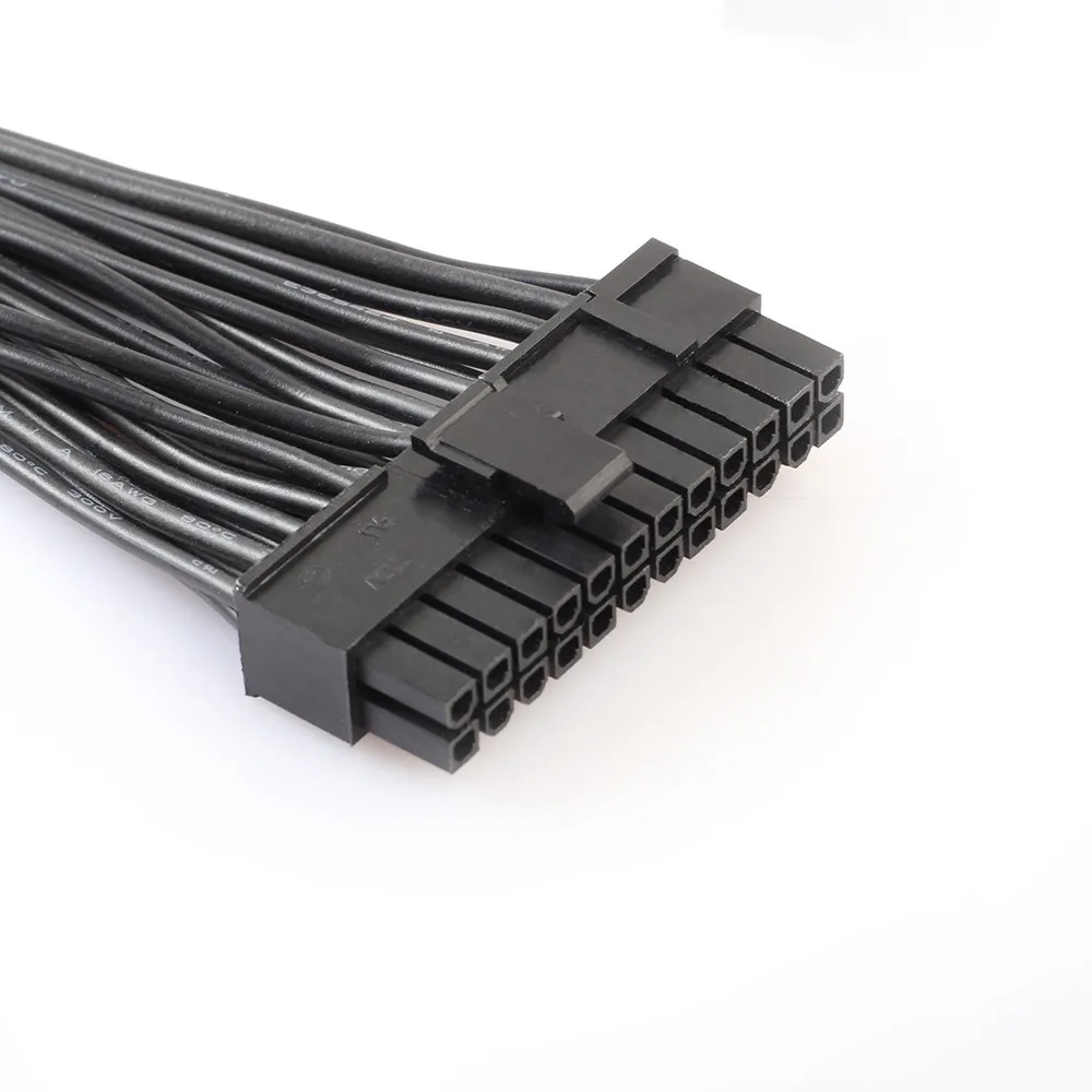 CARPRIE 3 порта PSU 24 Pin ATX источник питания 20 + 4PIN адаптер материнской платы