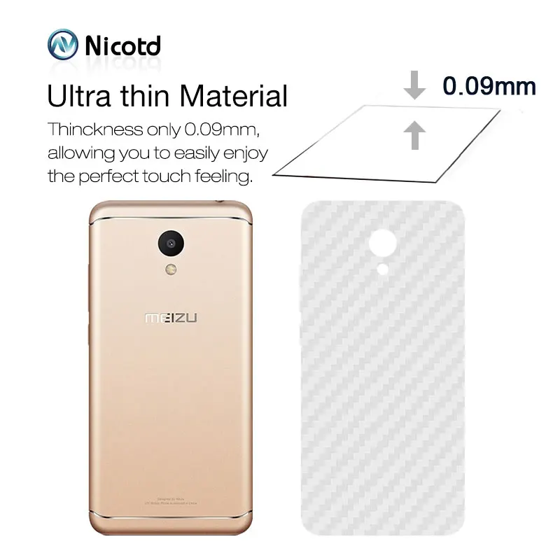 5 шт./лот для Meilan M6 M5 M3 Note M5S M6S M6T 3D Защитная пленка из углеродного волокна M8C
