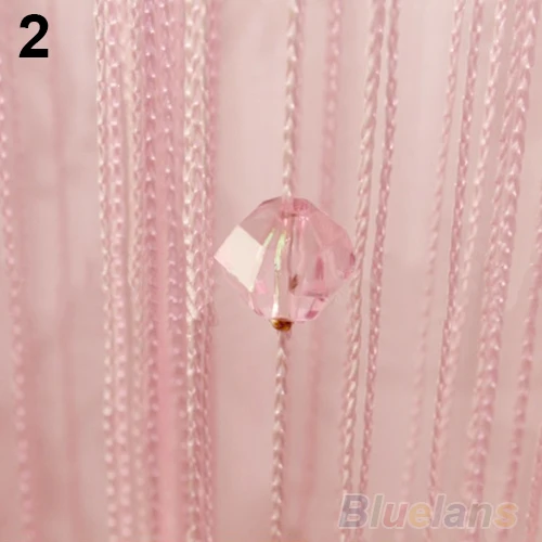 Горячая струнная занавеска для двери перегородка экрана декор окна комнаты