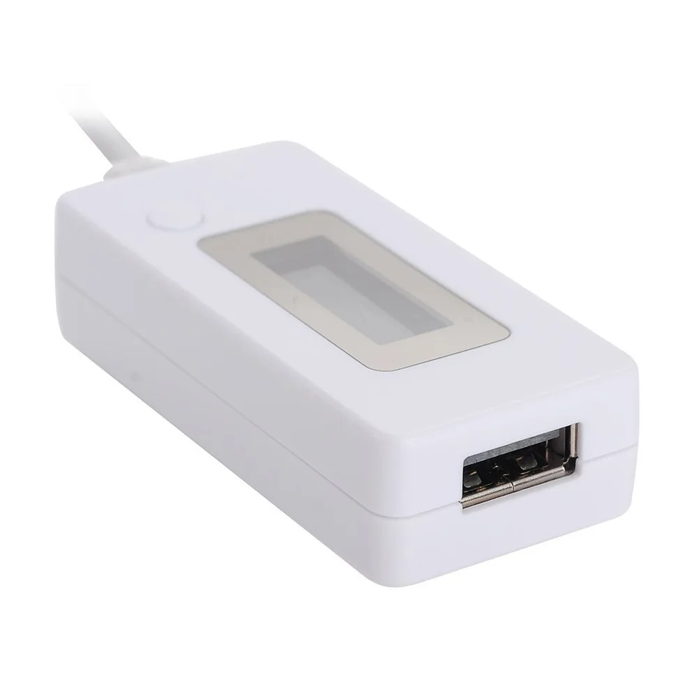Портативный USB тестер с ЖК дисплеем измеритель емкости и тока для зарядного
