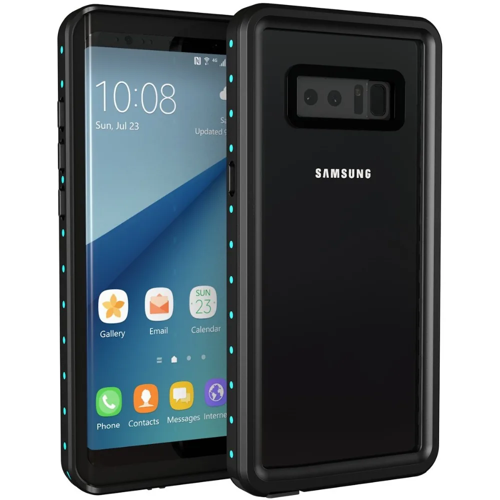 IPX68 водонепроницаемый чехол для samsung Galaxy Note8 водный Спорт Плавание Защитный PC TPU чехол для samsung Note8 Plus серфинг чехол