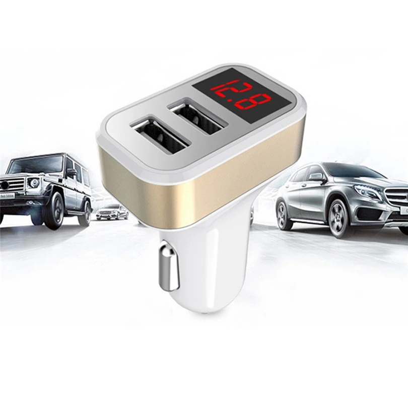 Двойной USB 4.8A автомобильное зарядное устройство Быстрая Адаптивная Зарядка для iPad mini для iPhone 7/7+ 6 S для samsung galaxy Note 3 Мобильный телефон A20