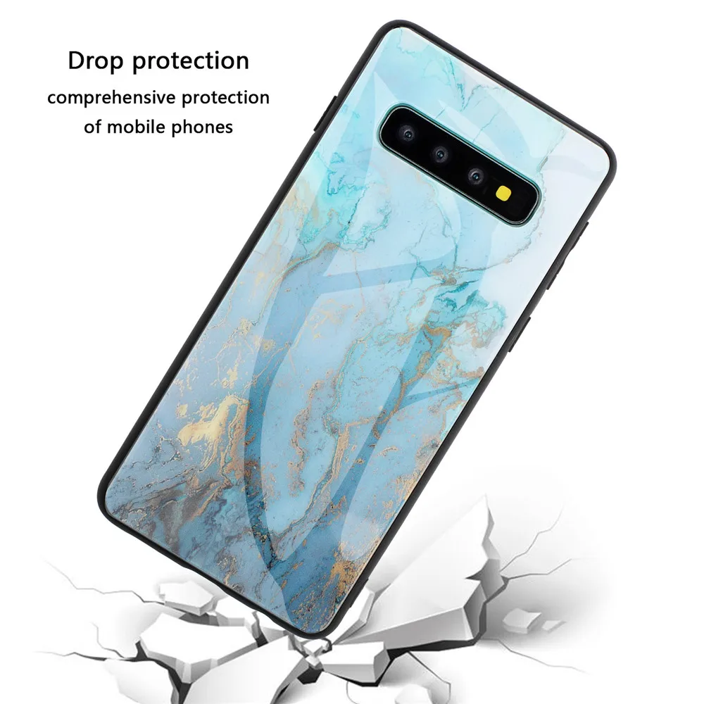 DR. Case мраморный стеклянный чехол для samsung Galaxy A50 A30 A20 A10 телефона S10 Plus S10e Note 9 8 Capinhas |