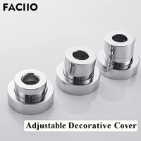 Shower Fixing kit Equipment Water Pipe Copper Decorative Cover Bathroom Faucet Accessories Electroplating Anti Rust FACIIO
