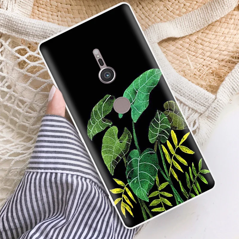Slim Cases for Sony Xperia XZ2 Soft Silicone Antler Cover 5.7&quot H8216 H8266 Clear TPU XZ 2 H8296 Shell |