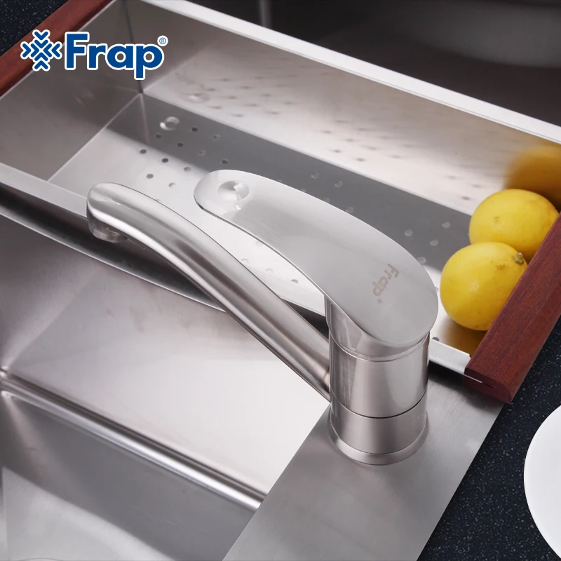 Frap горячая Распродажа оптом и в розницу промоакция кухонный кран из матового