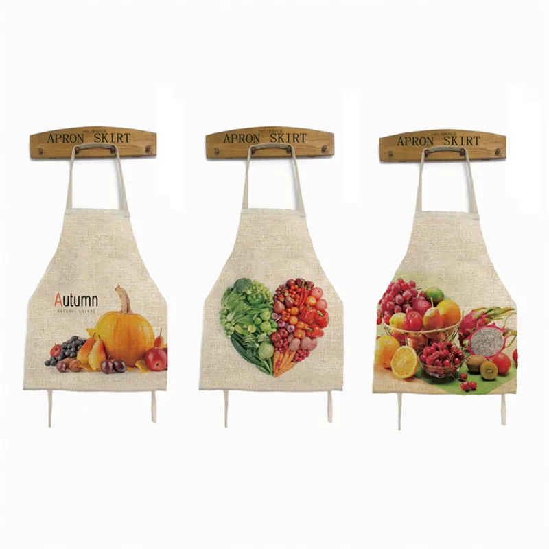 2018 цветной смешной Фартук для приготовления овощей и фруктов новинка фартук