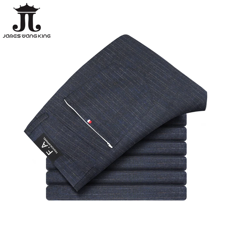 Весенние мужские брюки дышащие тонкие хлопковые льняные повседневные