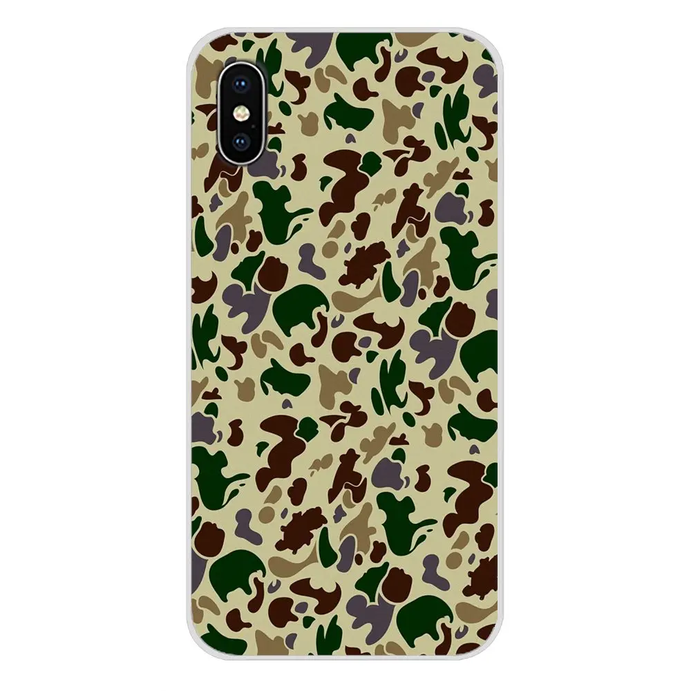 Аксессуары чехлы для телефонов Ретро крутой Армейский Камуфляж Samsung Galaxy A5 A6S A7 A8 A9S