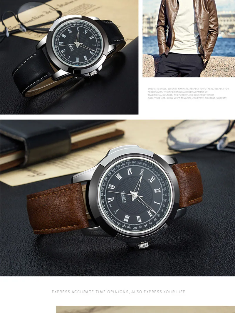Reloj hombre часы yazole мужские часы Топ бренд Роскошные мужские часы модные уникальные дизайнерские кварцевые часы деловые часы