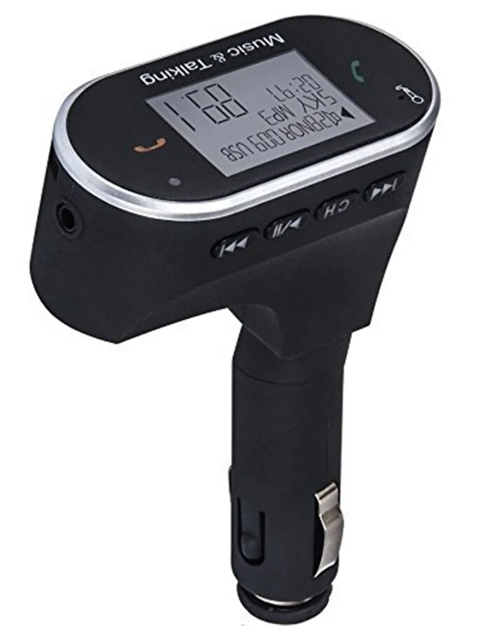 Новый Автомобильный MP3-плеер набор гарнитуры с Bluetooth автомобиля AUX mp3 плеер