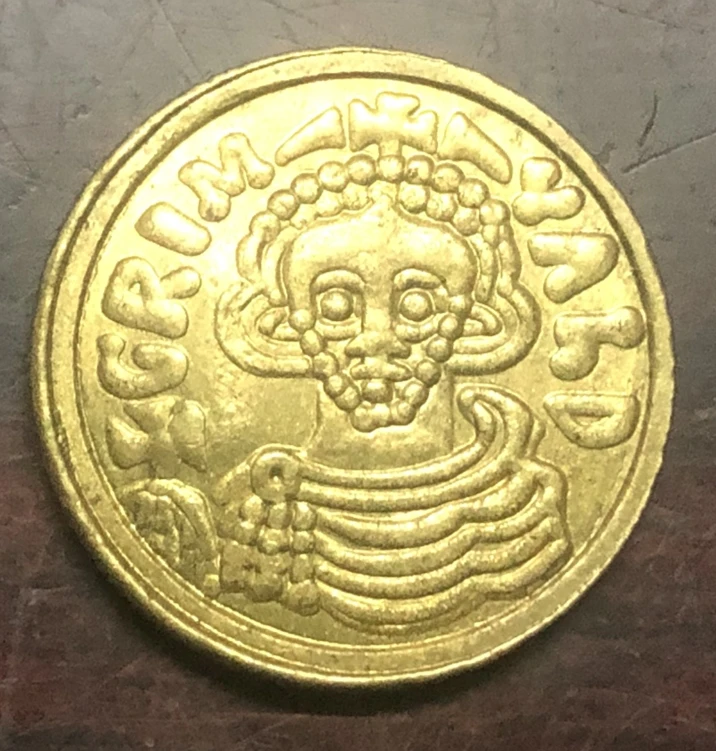 788 792 Беневенто 1 Tremissis Grimoald lll & Charlemagne король франков|Безвалютные монеты| |