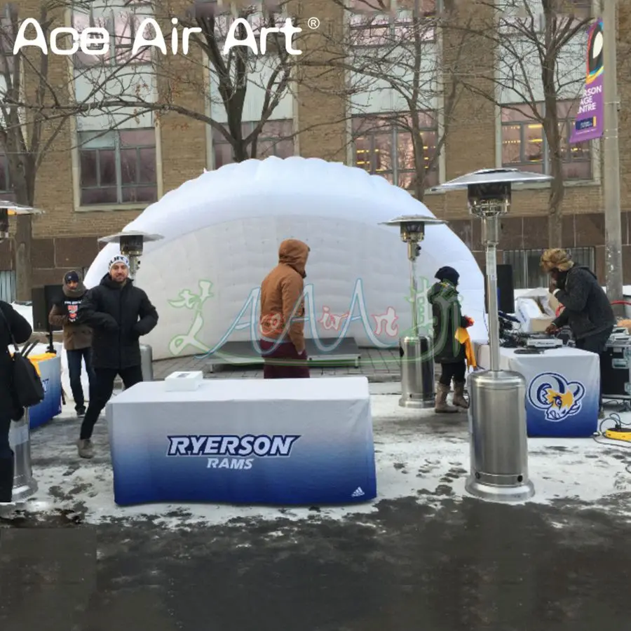 Передвижной надувной шатер luna настраиваемый Корпус Корпуса pod igloo стенд dj для