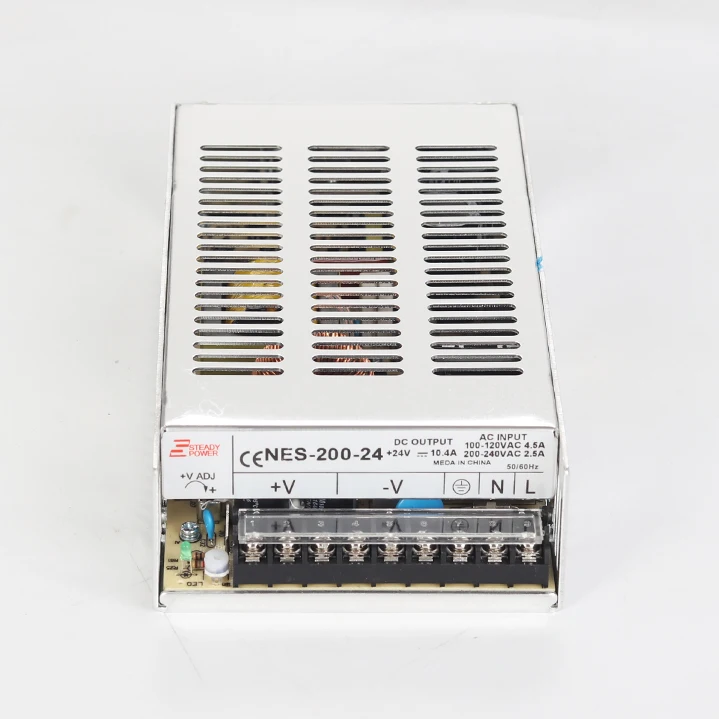NES-200-12 200 Вт 12 В 17A SMPS светодиодный Питание 110VAC/220VAC к 12VDC источник питания |