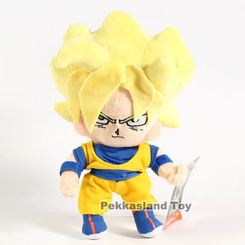 Dragon Ball Z Супер Saiyan Сон Гоку плюшевые для детей подарок на день рождения Плюшевые рисунок с куклой розничная 10 шт./лот