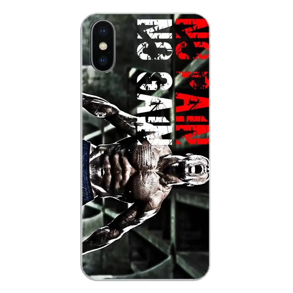 no pain gain Gym and Fitness Quotes Poster For Samsung Galaxy Note 8 9 S9 S10 A8 A9 Star Lite Plus A6S A9S Soft Silicone Case |
