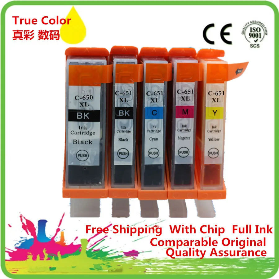 PGI 650 650XL 650BK PGI-650 PGI650XL PGI-650XL PGI650BK чернильный картридж для замены Canon MX726 MX926 MG5460 -