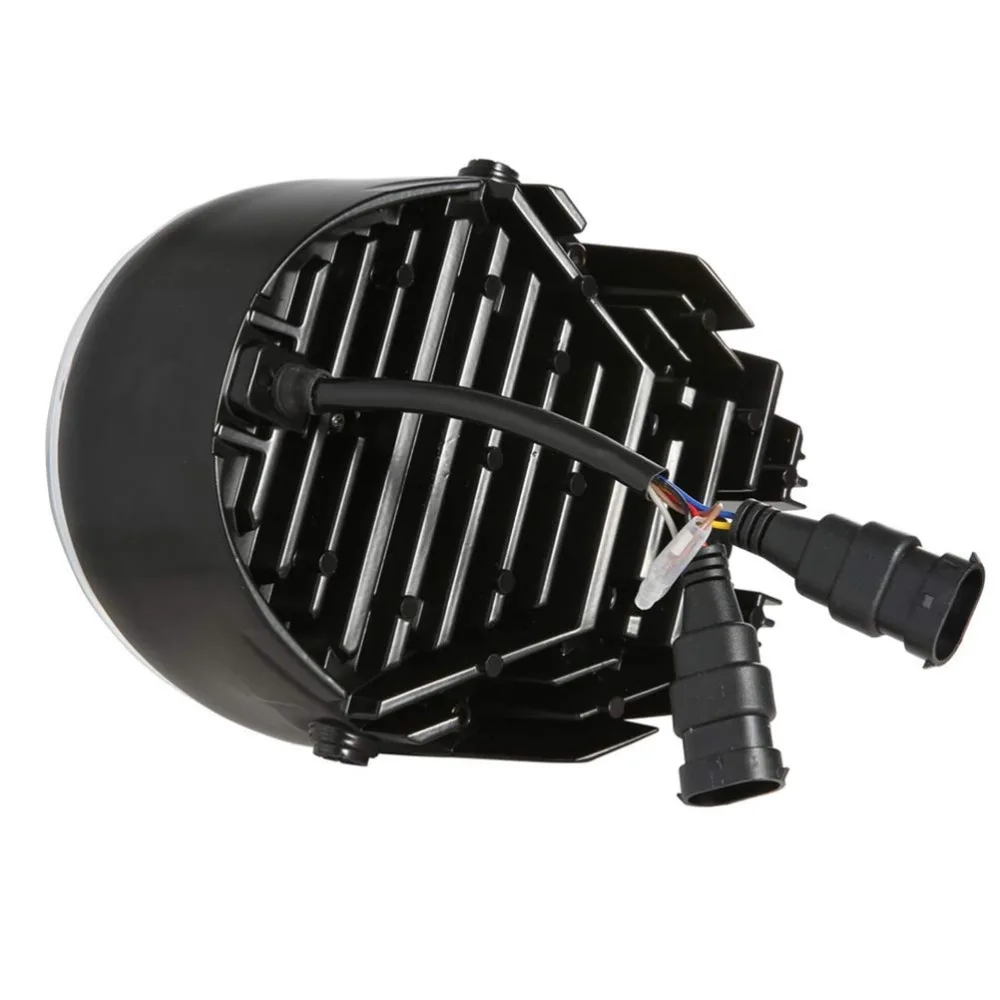 Новый мотоцикл LED Halo Кольцо DRL фары с углом глаза дневным ходовым светом для V
