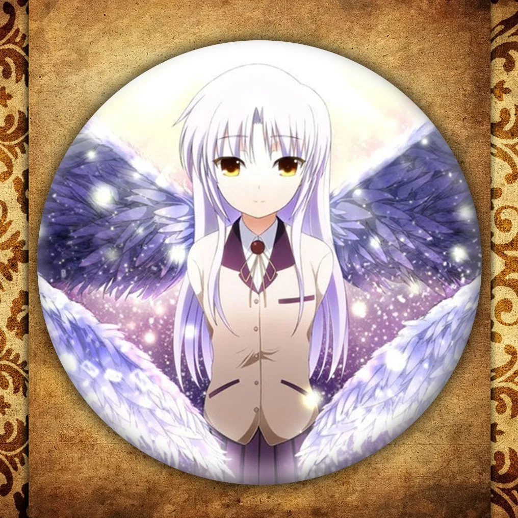 Японское аниме Angel Beats бейдж с дисплеем модная мультяшная фигурка Angelbeats Отонаси