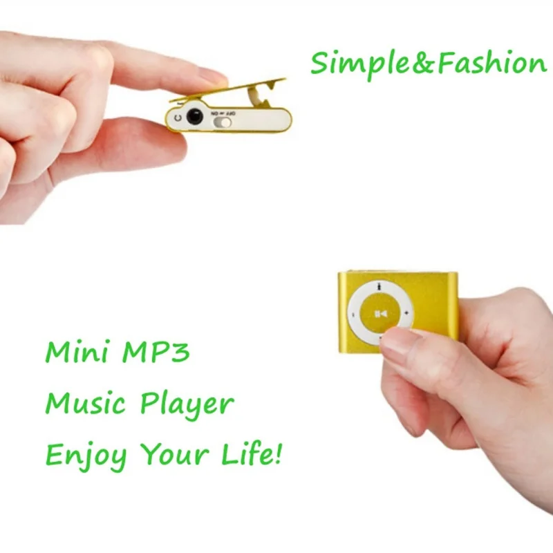 Цветной тонкий MP3 USB 2 0 3 5 мм перезаряжаемый TF кардридер музыкальный плеер