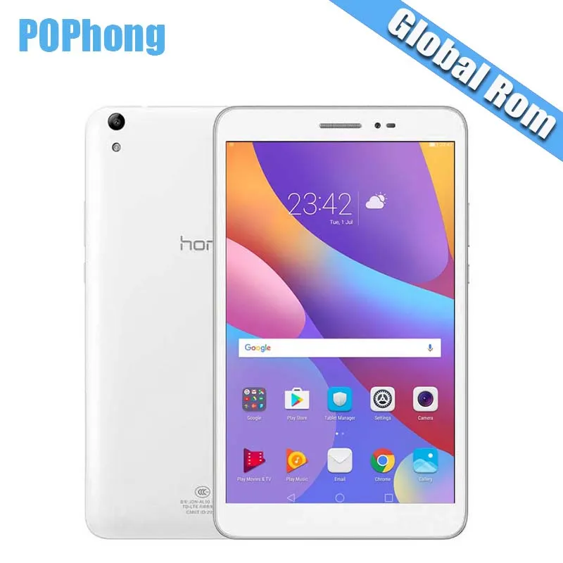 Глобальная прошивка huawei Honor mediapad T2 8 Pro планшеты 2 ультра тонкий 0 дюймов 1920*1200 Android 6