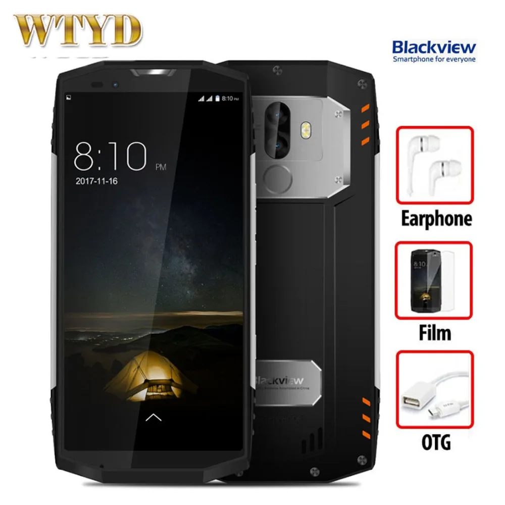 Blackview BV9000 смартфон с 5 7 дюймовым дисплеем восьмиядерным процессором MTK6757CD ОЗУ 4 Гб