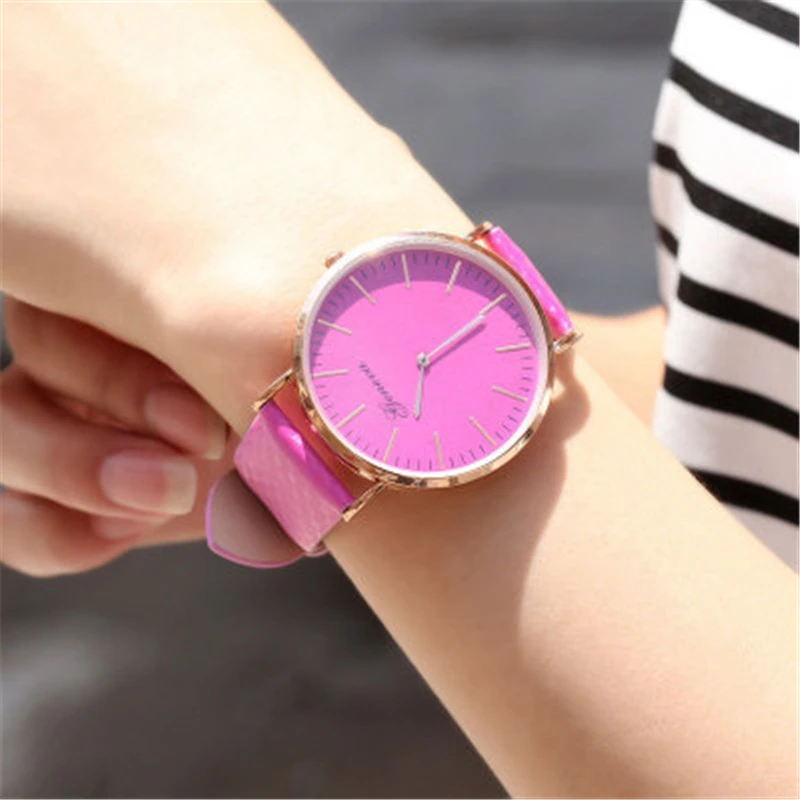 Модные Повседневные Женские кварцевые наручные часы женские Montre Femme Relogio Feminino Bayan
