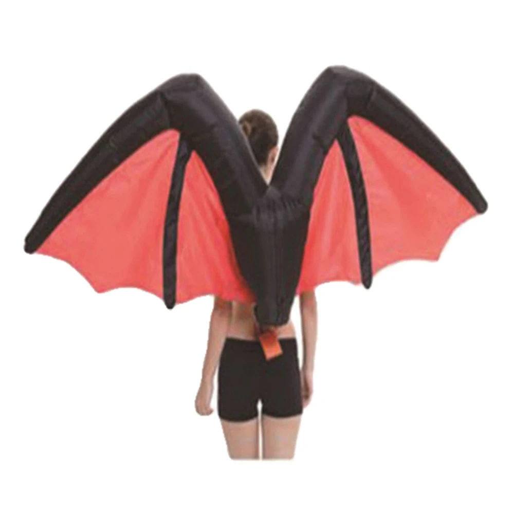 Надувной костюм демон дьявол крылья для взрослых Хэллоуин событие deco реквизит