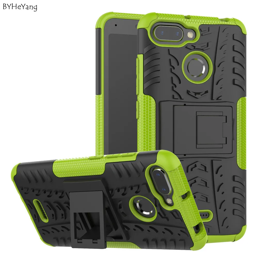 Cover Xiaomi Redmi 6 Case Rubber Robot Armor Phone Shell Hard Back for ON Redmi6 Protection Skin |